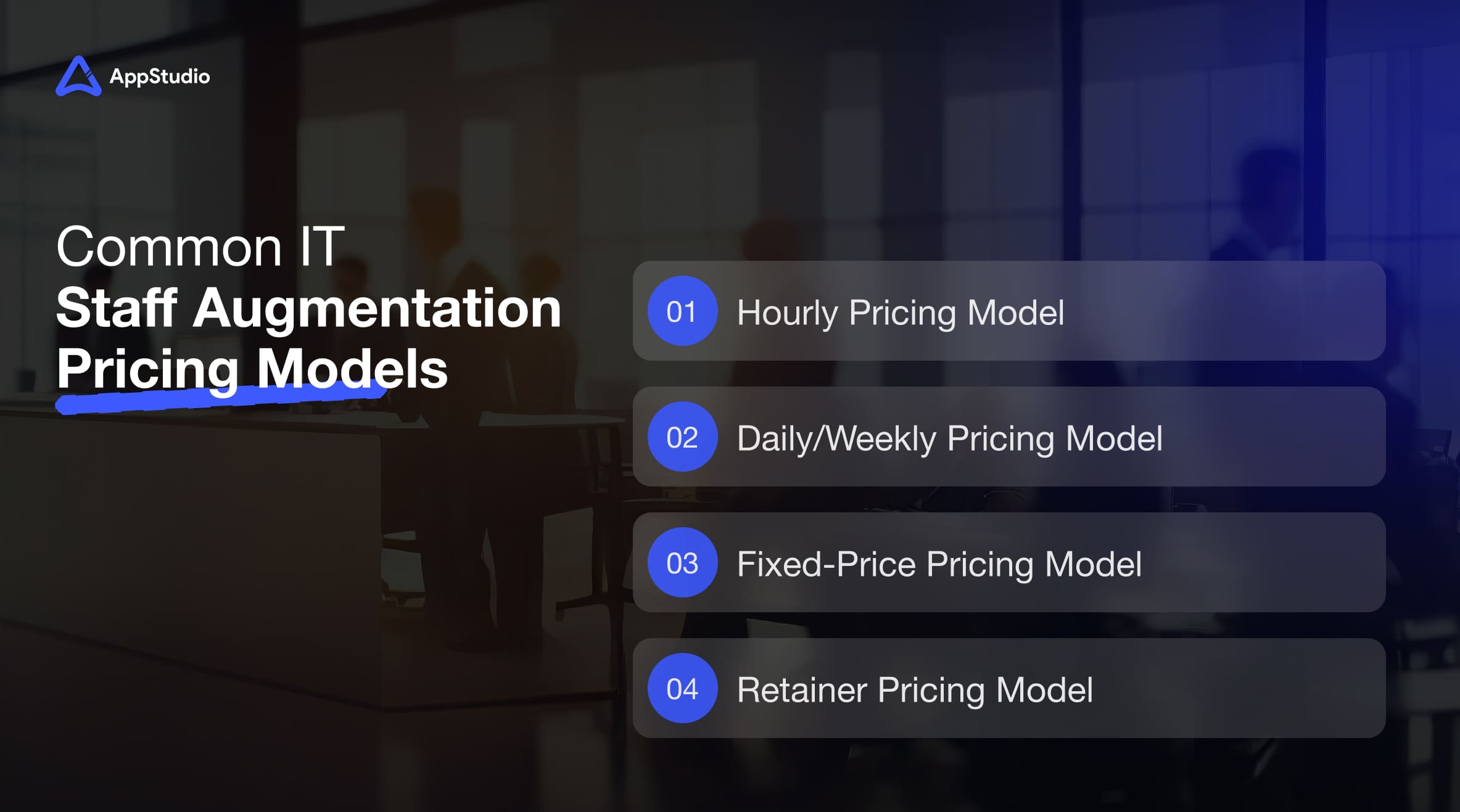 Common IT Staff Augmentation Pricing Models